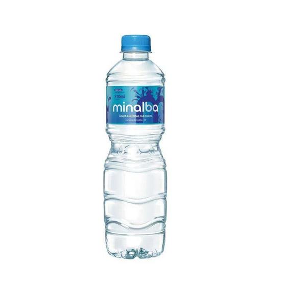 Água Mineral sem gás 510ml com 12 Unidades - Minalba Menor preço em Água Mineral sem gás 510ml com 12 Unidades - Minalba