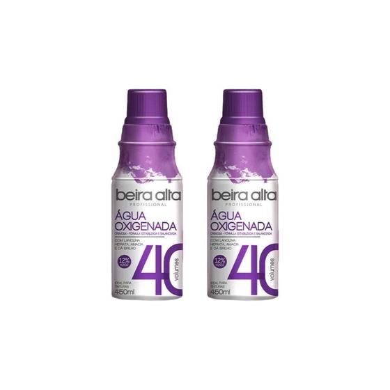 Imagem de Agua Oxigenada Beira Alta 450Ml 40 Volumes-Kit C/2Un