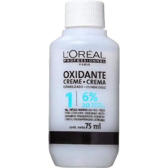 Imagem de Água Oxigenada Creme Oxidante 20 Volumes Loreal Professionel 75ml