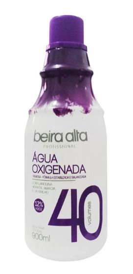 Imagem de Água Oxigenada Cremosa Beira Alta Lanolina 900ml 40 Volumes