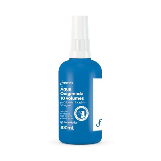 Imagem de Água Oxigenada Líquida Farmax 10 Volumes Spray com 100ml