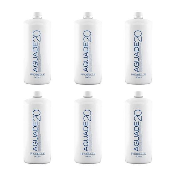 Imagem de Agua Oxigenada Probelle 900ml 20Vol Cremosa - Kit C/ 6un