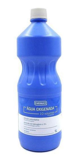 Imagem de Água Oxigenada Volume 10 Farmax 1 Litro - Solução Antisséptica