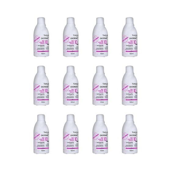 Imagem de Agua Oxigenada Yama 100Ml 10 Volumes - Kit Com 12Un