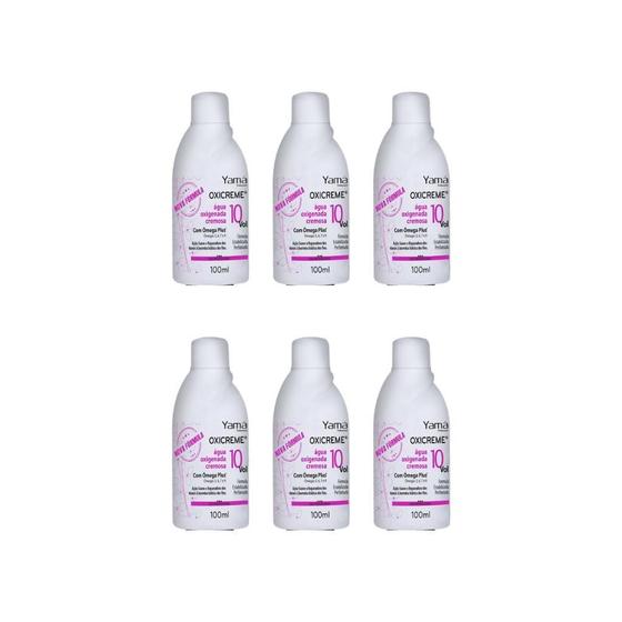 Imagem de Agua Oxigenada Yama 100Ml 10 Volumes - Kit Com 6Un