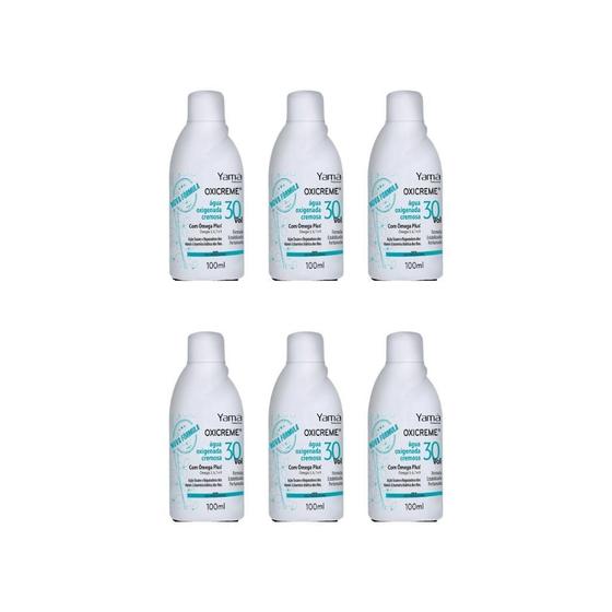 Imagem de Agua Oxigenada Yama 100Ml 30 Volumes - Kit Com 6Un