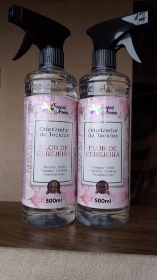 Imagem de Agua Perfumada Aromatizante Para Roupas e Tecidos Lavanda Cerejeira Lojas de Grife