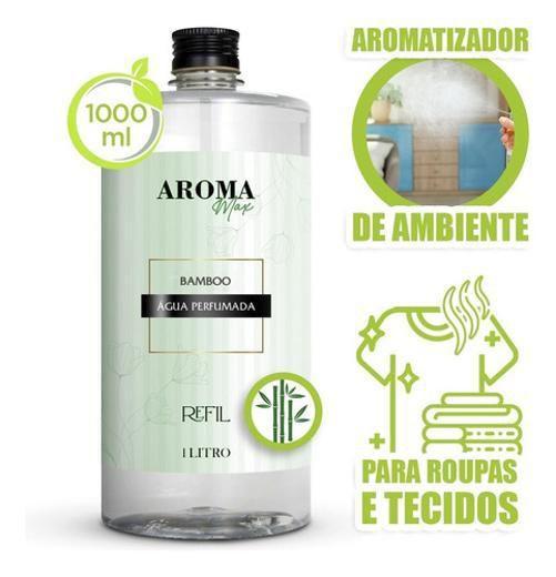 Imagem de Agua Perfumada Aromatizante Roupas E Tecidos 1L Bamboo