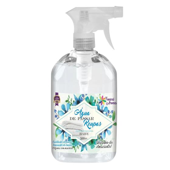 Imagem de Água Perfumada De Passar Roupas 500ml Aroma Baby Tropical