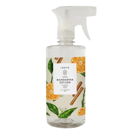 Imagem de Água Perfumada Mandarina Ceylon Lenvie 500ml