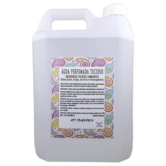 Imagem de Água Perfumada Roupas E Tecidos 5 Litros Algodão - Maison