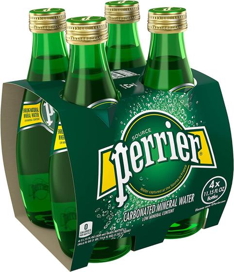 Imagem de Agua perrier mineral com gás 330ml - pack com 4 unid