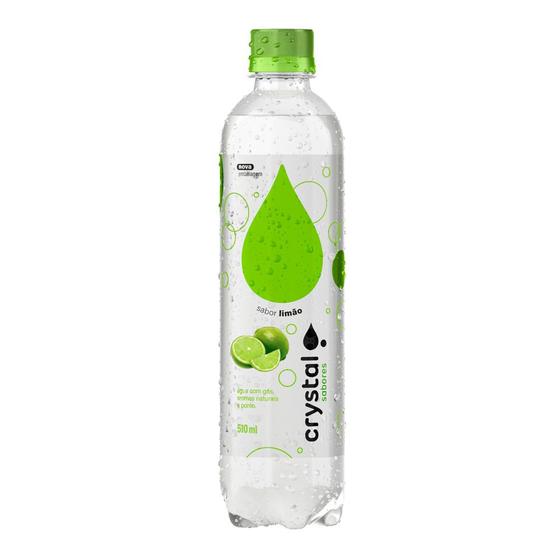 Imagem de Água Saborizada Crystal Sparkling Sabor Limão 510ml