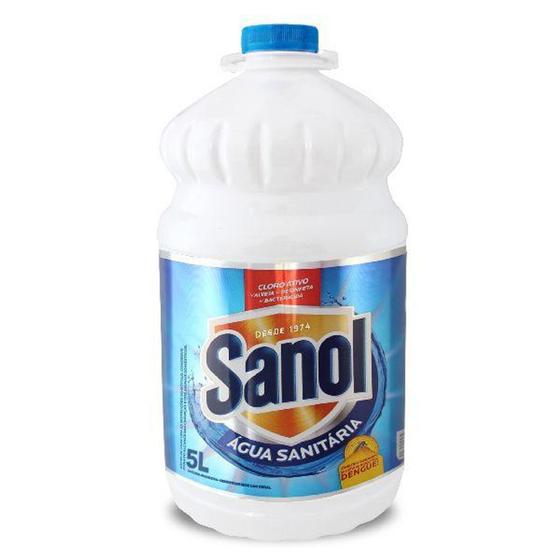 Imagem de Água Sanitária 5L 1 UN Sanol - SANOL