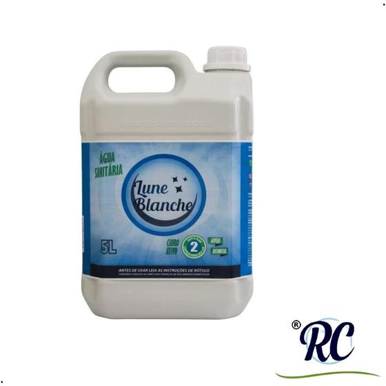 Imagem de Água Sanitária 5L Com Cloro Ativo RC Lune Blanche