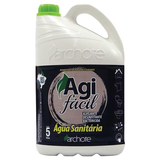 Imagem de Água Sanitária Agi Fácil Archote 5 Litros