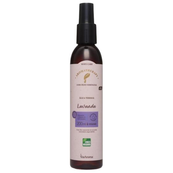 Imagem de Agua Termal Lavanda Via Aroma 200ml Natural e Vegano