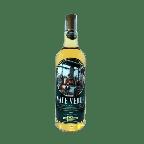 Imagem de Aguardente Cachaça Vale Verde Extra Premium 1000ml