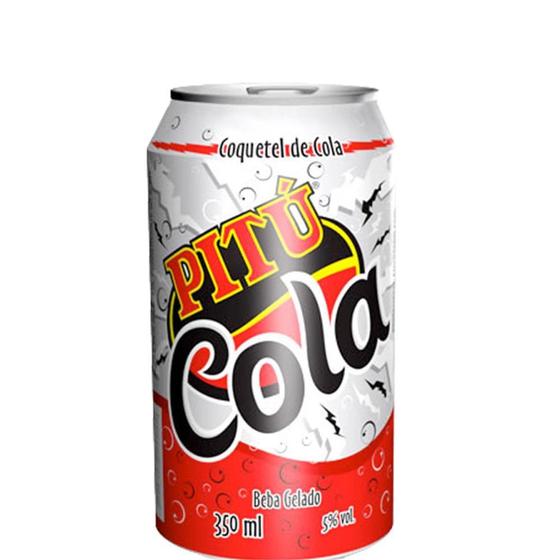 Imagem de Aguardente pitu cola lata 350ml - MARCA