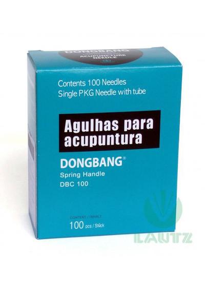 Imagem de Agulha de Acupuntura 25x30mm cx c/ 100 unid Dong Bang (DBC)