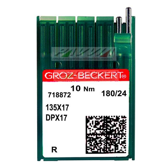 Imagem de Agulha Longa Para Máquina de Costura DP X 17 135 X 17 R Caixa Com 100 Unidades