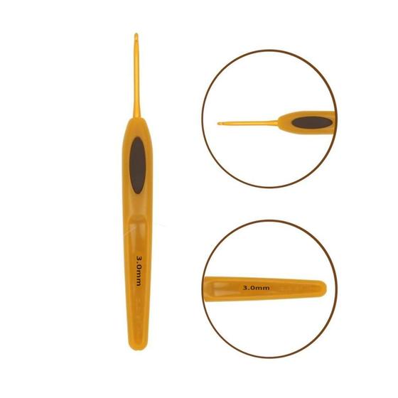 Imagem de Agulha Para Crochê Clover Soft Touch 3.0Mm