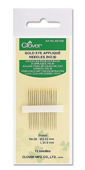 Imagem de Agulhas para Aplique nº 9 Clover