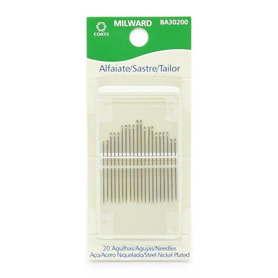 Imagem de Agulhas para Costura Alfaiates Corrente - Kit com 20 Agulhas Sortidas