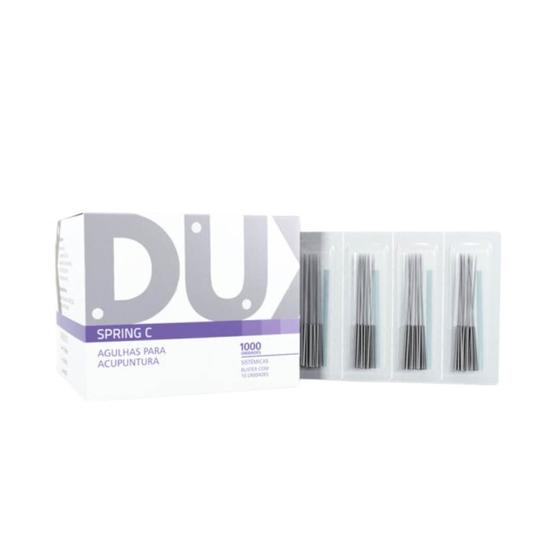 Imagem de Agulhas Sistemicas para Acupuntura Spring C 1000Uni - Dux