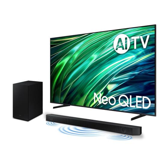 Imagem de AI TV 55" Neo QLED 4K 55QNX1 2024 + Soundbar HW-B550