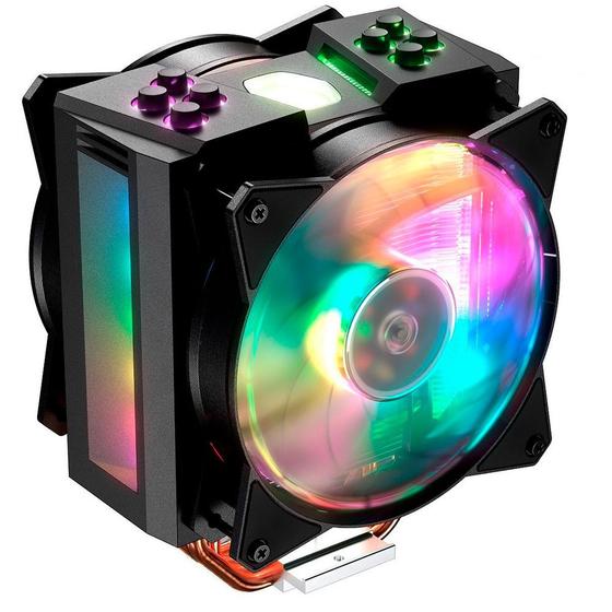 Imagem de Air Cooler Cooler Master MA410M, AMD/Intel, RGB, Preto - MAM-T4PN-218PC-R1