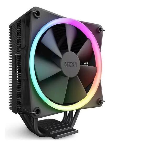 Imagem de Air Cooler NZXT T120 RGB 120mm para Processador  Intel/AMD, Preto - RCTR120-B1