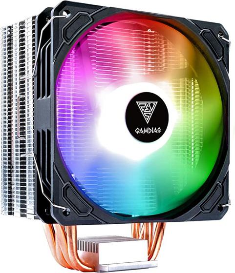 Air Cooler Para Processador Gamdias Boreas E1-410 RGB Preto Menor preço em Air Cooler Para Processador Gamdias Boreas E1-410 RGB Preto