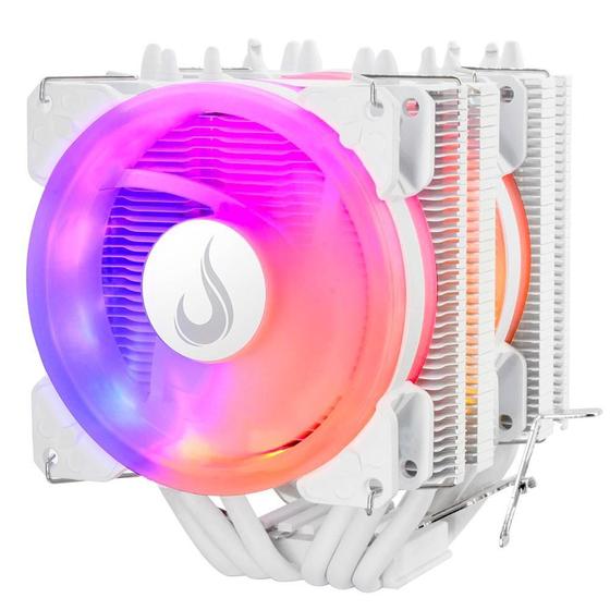 Air Cooler Rise Mode G800, ARGB, AMD/Intel, 90mm, Branco - RM-ACG8-ARGB-W Menor preço em Air Cooler Rise Mode G800, ARGB, AMD/Intel, 90mm, Branco - RM-ACG8-ARGB-W