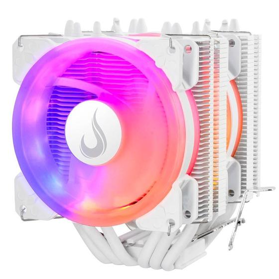 Imagem de Air Cooler Rise Mode G800, ARGB, AMD/Intel, Branco - RM-ACG8-ARGB-W