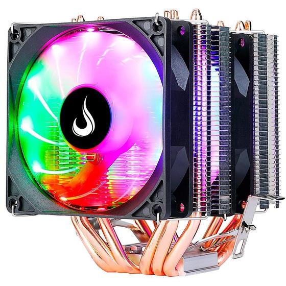 Air Cooler Rise Mode Gamer G800, RGB, AMD/Intel, 90mm, Preto - RM-AC-O8-RGB Menor preço em Air Cooler Rise Mode Gamer G800, RGB, AMD/Intel, 90mm, Preto - RM-AC-O8-RGB