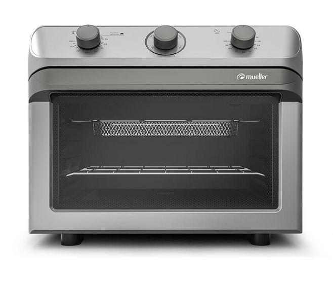 Imagem de Air Forno Elétrico Mueller 35L Prata Com Função Fryer