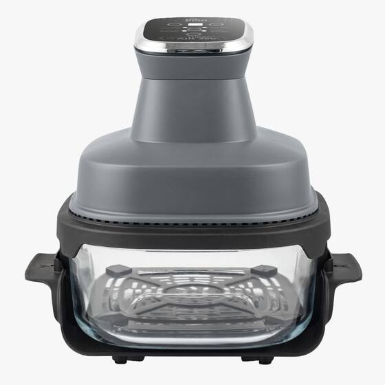 Air Fryer com Cesto de Vidro 4L 1500W AFV101 Fritadeira Elétrica com Tampa Kian