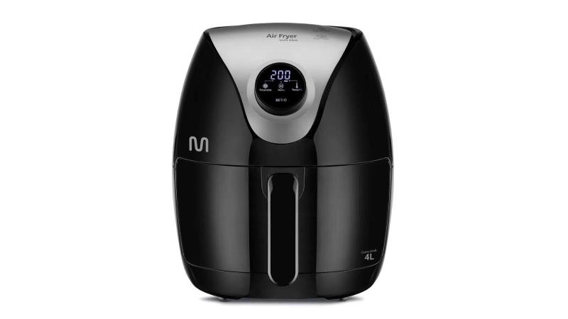 Imagem de Air fryer digital multilaser 1500w 4l ce169 220v