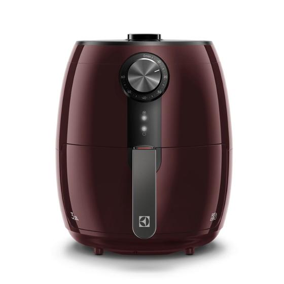 Imagem de Air Fryer Electrolux por Rita Lobo 3,2L Vermelha Escura Efficient com Timer 1400W (EAF16)