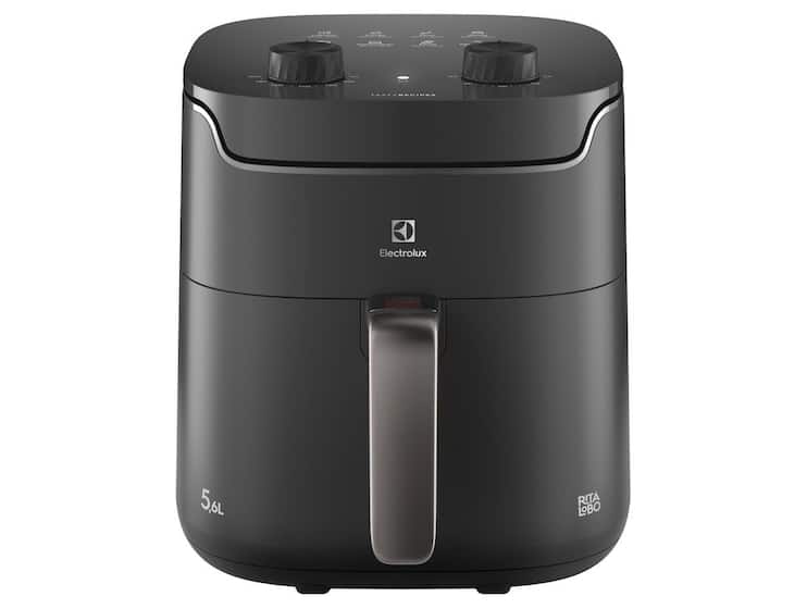 Air Fryer Electrolux Efficient 5,6L por Rita Lobo EAF40 com Timer