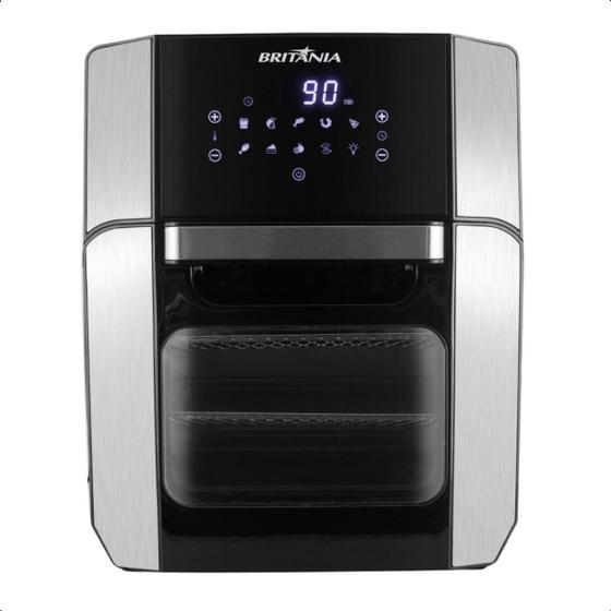 Imagem de Air Fryer Forno Britânia BFR2100P 12L com Timer e Controle de Temperatura