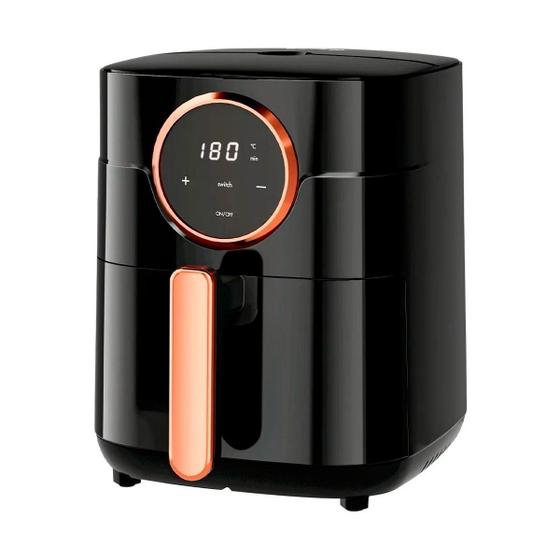 Air Fryer Fritadeira Elétrica Digital Sem Óleo 127V 1400W Inox 4L Menor preço em Air Fryer Fritadeira Elétrica Digital Sem Óleo 127V 1400W Inox 4L