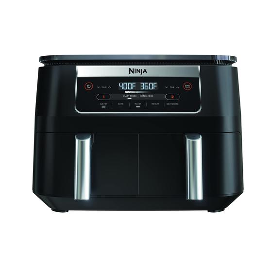 Imagem de Air Fryer Ninja DZ090 - Fritadeira com Dupla Zona, 2 Cestos e 5,7L