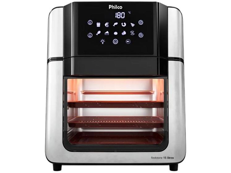 Air Fryer Philco Redstone PAF15A Preta com Timer 15L Imagem de Air Fryer Philco Redstone PAF15A Preta com Timer 15L