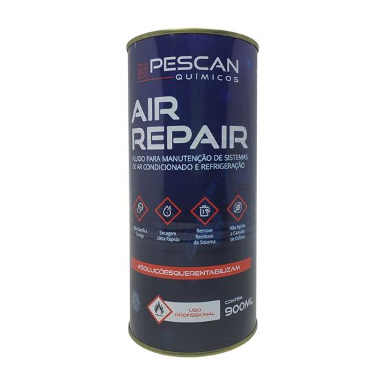 Imagem de Air Repair Fluído de Limpeza 900ml Sistema de Refrigeração Substituto do R141B Pescan