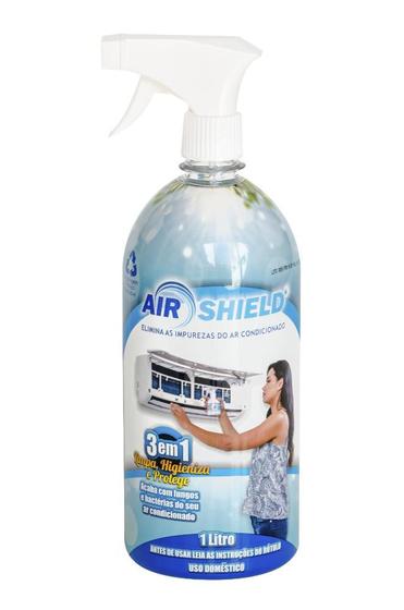 Imagem de Air Shield Limpeza Higienização Bactéria Ar Condicionado 1lt