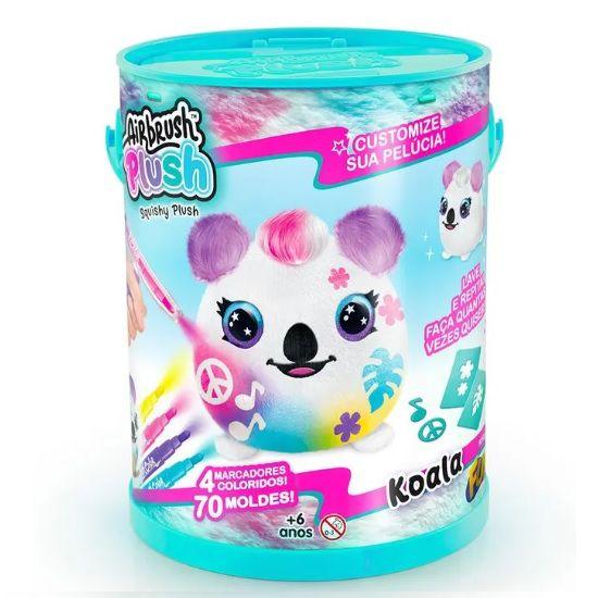 Imagem de Airbrush Plush Pelúcia na Lata Koala F0110-6