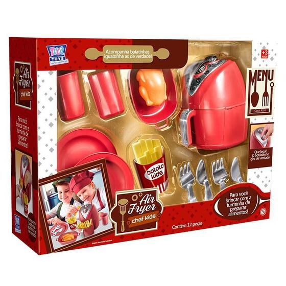 Imagem de Airfryer Brinquedo Infantil Zuca Toys