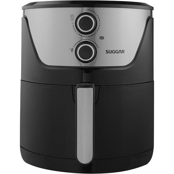 Airfryer Fritadeira Lightfry Preta 4 L 127V Suggar Ft4001Pt Menor preço em Airfryer Fritadeira Lightfry Preta 4 L 127V Suggar Ft4001Pt